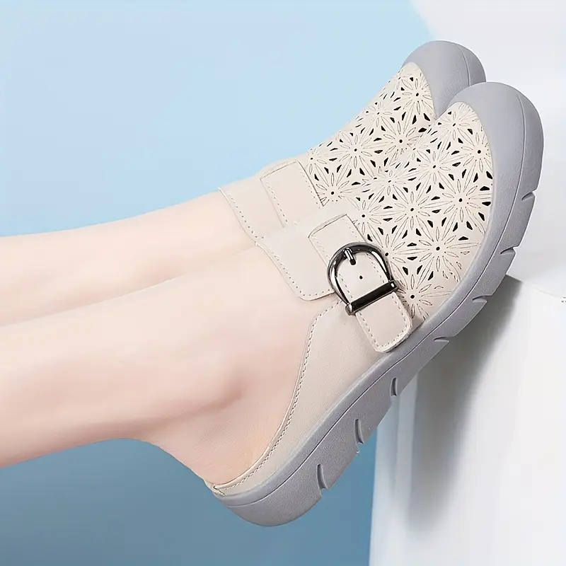 💖Last Day Promotion 60% OFF - Women's Slip-on Leather Soft-soled Shoes