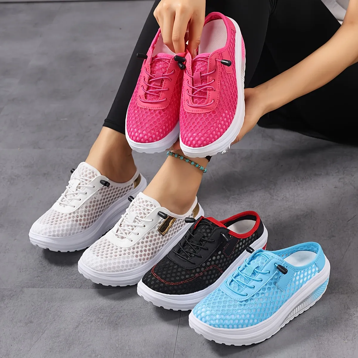 🔥LAST DAY 60% OFF - Women's Soft Sole Mesh Comfort Orthopedic Shoes