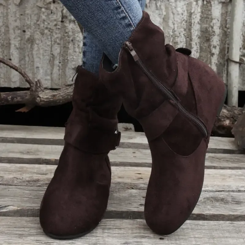 💖Winter Hot Sale 49% OFF💖Mid Calf Slouchy Boots for Women