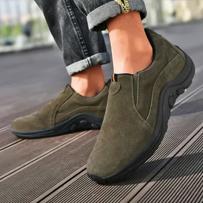 ⏰Last Day 45% OFF 🔥Men's Handmade Genuine Leather Orthopedic Outdoor Warm Snow Boots