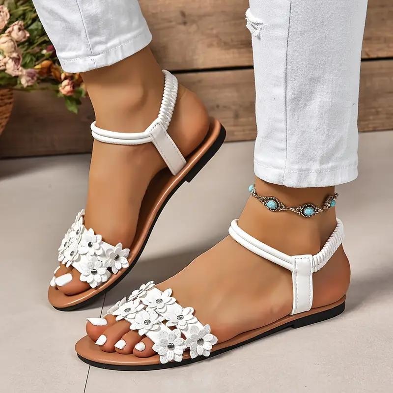 🔥Last Day Promotion 50% OFF - Women's Solid Color Elegant Sandals
