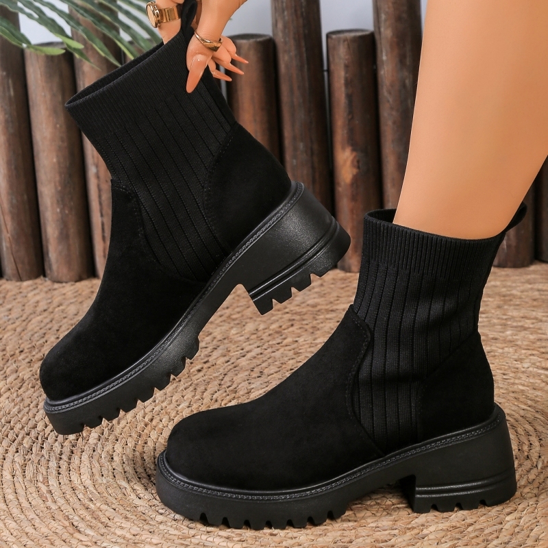Women's Orthopedic Warm Snow Boots Waterproof Non-Slip Winter Fleece Shoes