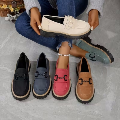 🔥Last Day Promotion 50% OFF - Women's Fashion Thick Sole Loafers