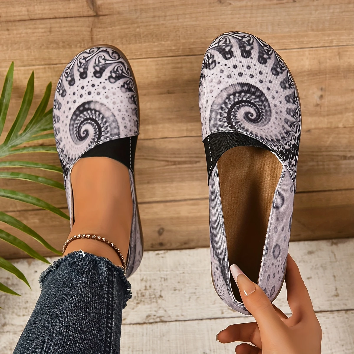 💖Last Day Promotion 60% OFF - Women's Colorful Star Flat Shoes