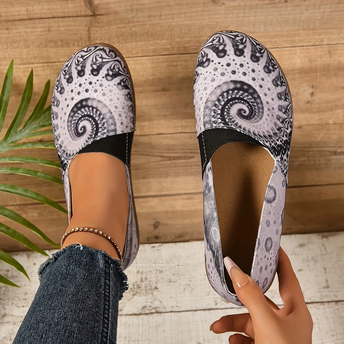 💖Last Day Promotion 60% OFF - Women's Colorful Star Flat Shoes