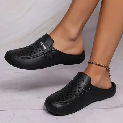 Indoor & Outdoor Solid Color Lightweight Anti-Slip EVA Slide Shoe