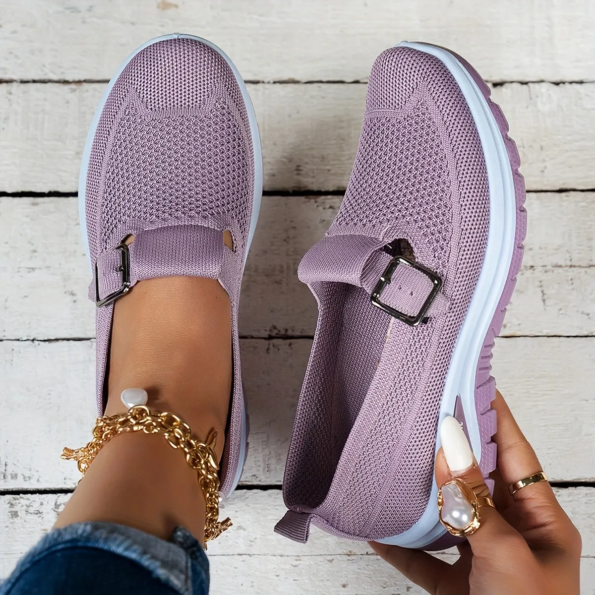 🔥LAST DAY 60% OFF - Women's Soft Sole Mesh Comfort Orthopedic Shoes