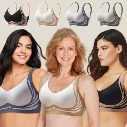  Super gather bra | Wireless Push-up Bra👍No more sagging breasts