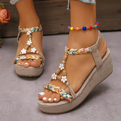 🔥LAST DAY 60% OFF🔥WOMEN'S BOHEMIA WEDGE ORTHOPEDIC SANDALS