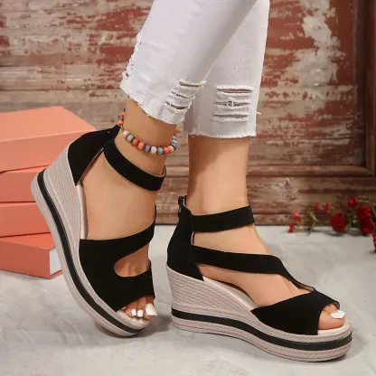 🔥LAST DAY PROMOTION 50% OFF - WOMEN'S PLATFORM WEDGE ORTHOPEDIC SANDALS