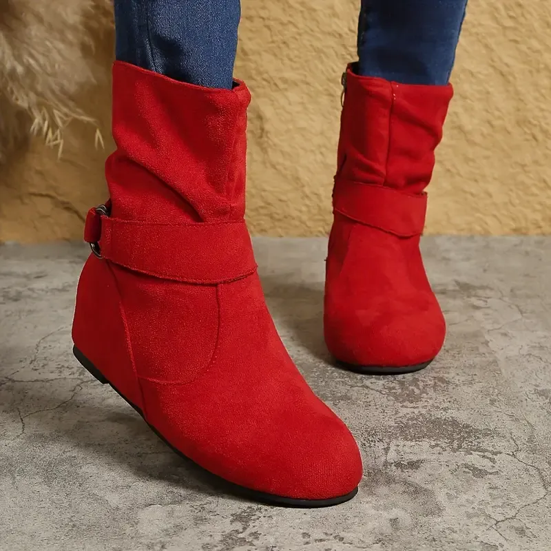 💖Winter Hot Sale 49% OFF💖Mid Calf Slouchy Boots for Women