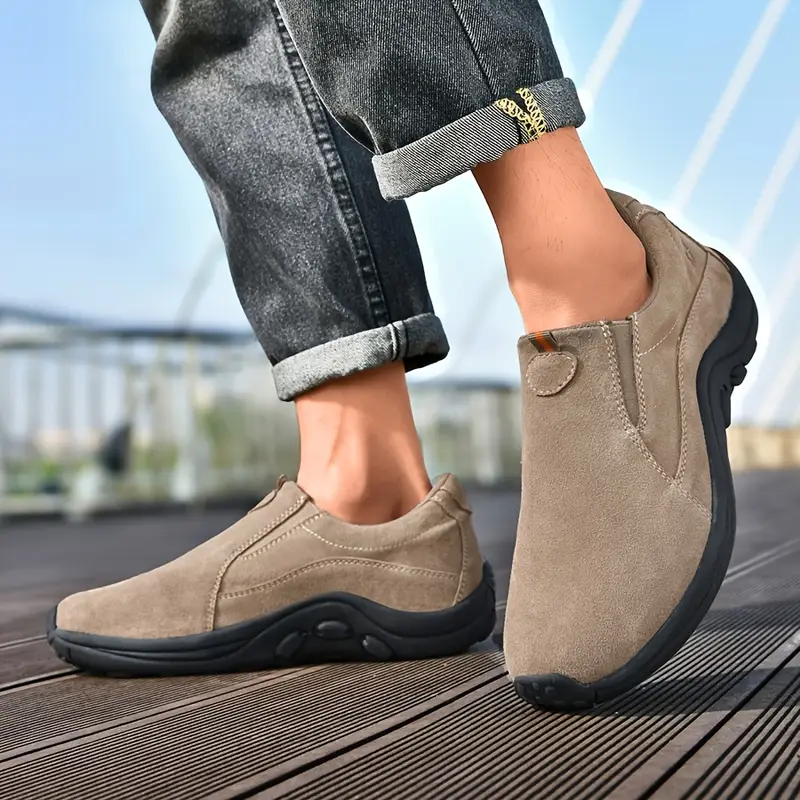 ⏰Last Day 45% OFF 🔥Men's Handmade Genuine Leather Orthopedic Outdoor Warm Snow Boots