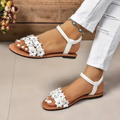🔥Last Day Promotion 50% OFF - Women's Solid Color Elegant Sandals