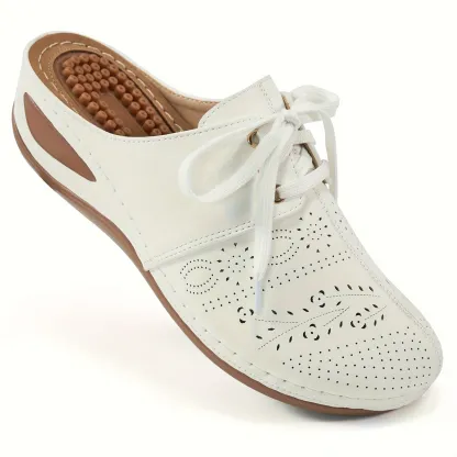 🔥LAST DAY PROMOTION 50% OFF -Women's Casual Wedge Orthopedic Slippers