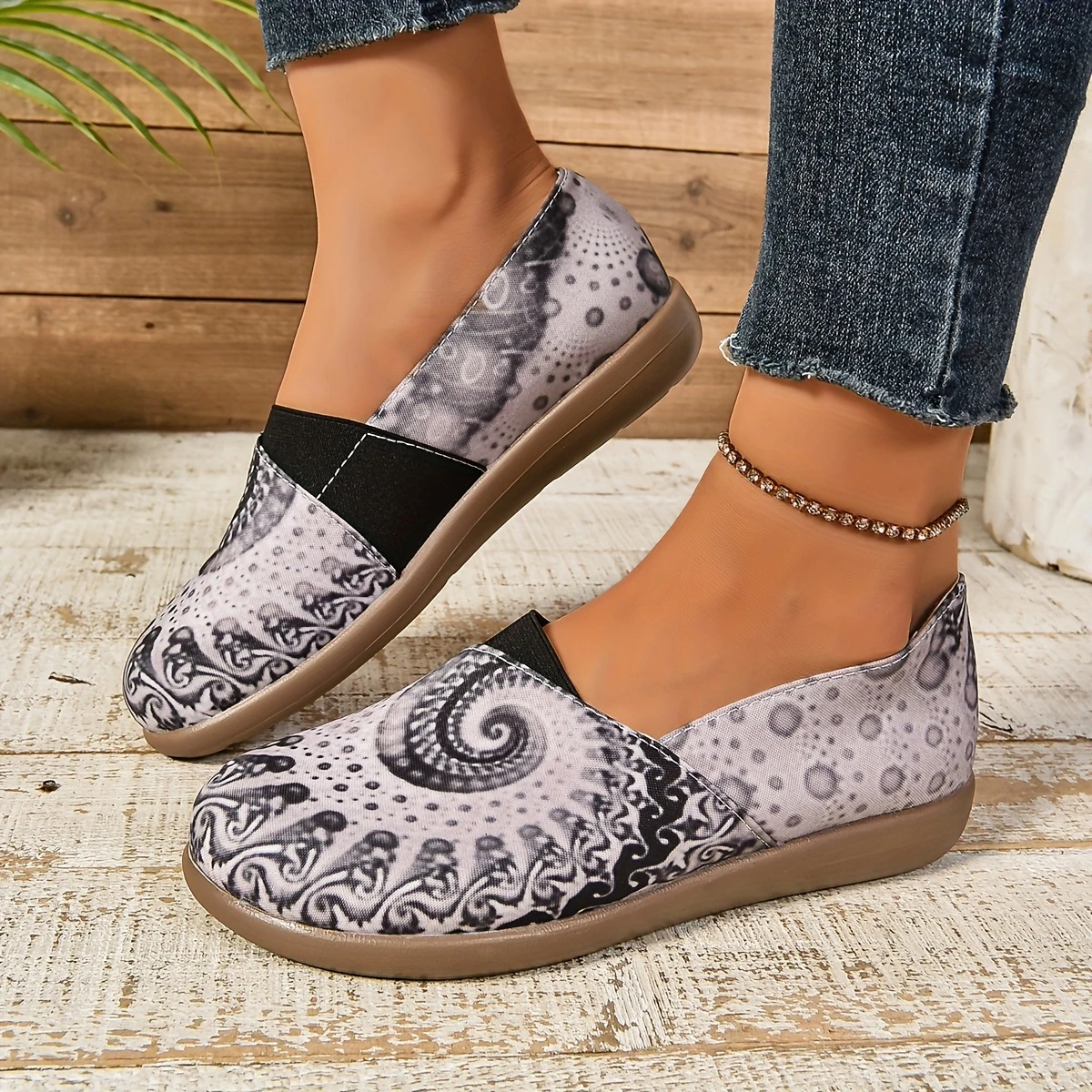 💖Last Day Promotion 60% OFF - Women's Colorful Star Flat Shoes