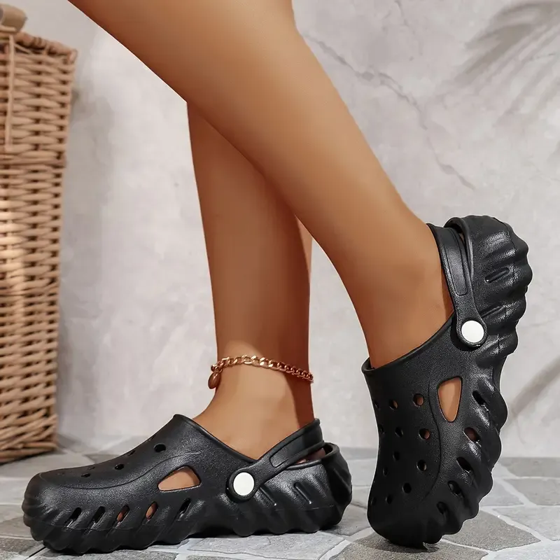 Indoor & Outdoor Solid Color Lightweight Anti-Slip EVA Slide Shoe