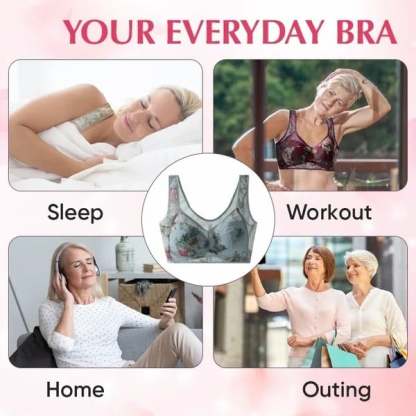 🔥LAST DAY BUY 1 GET 3 PACKS🔥Comfortable lace bra without buttons