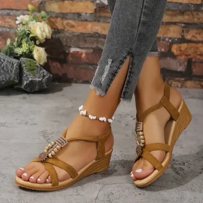 🔥LAST DAY PROMOTION 50% OFF - WOMEN'S  PLATFORM WEDGE ORTHOPEDIC SANDALS