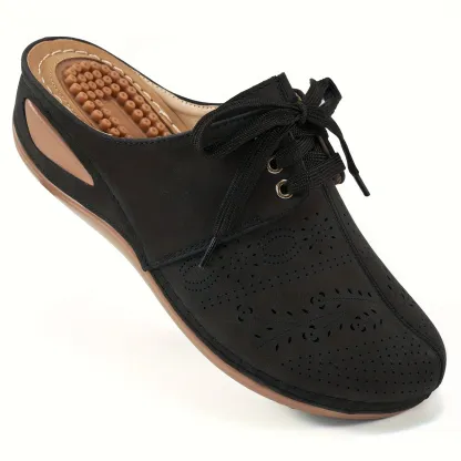 🔥LAST DAY PROMOTION 50% OFF -Women's Casual Wedge Orthopedic Slippers