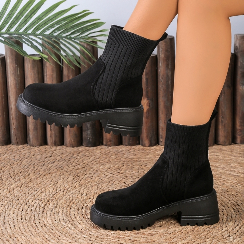 Women's Orthopedic Warm Snow Boots Waterproof Non-Slip Winter Fleece Shoes