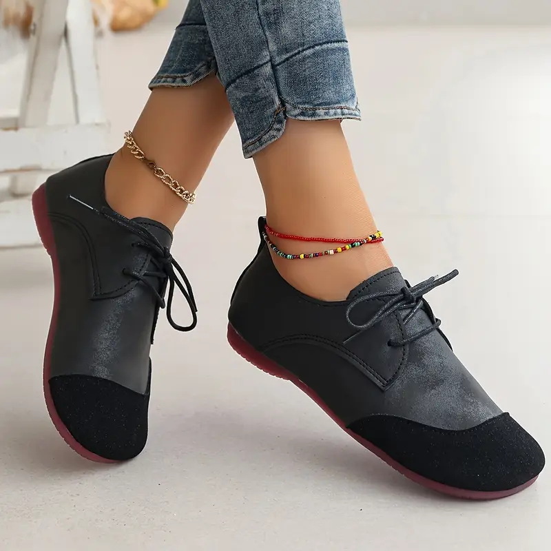 💖Last Day Promotion 60% OFF - Women's Leather Soft-soled Non-slip Shoes