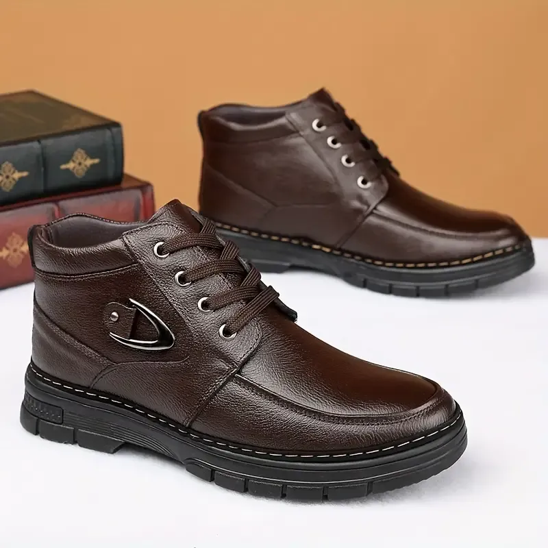 🔥LAST DAY 50% OFF🎁MEN'S COMFORTABLE ORTHOPEDIC LEATHER BOOTS