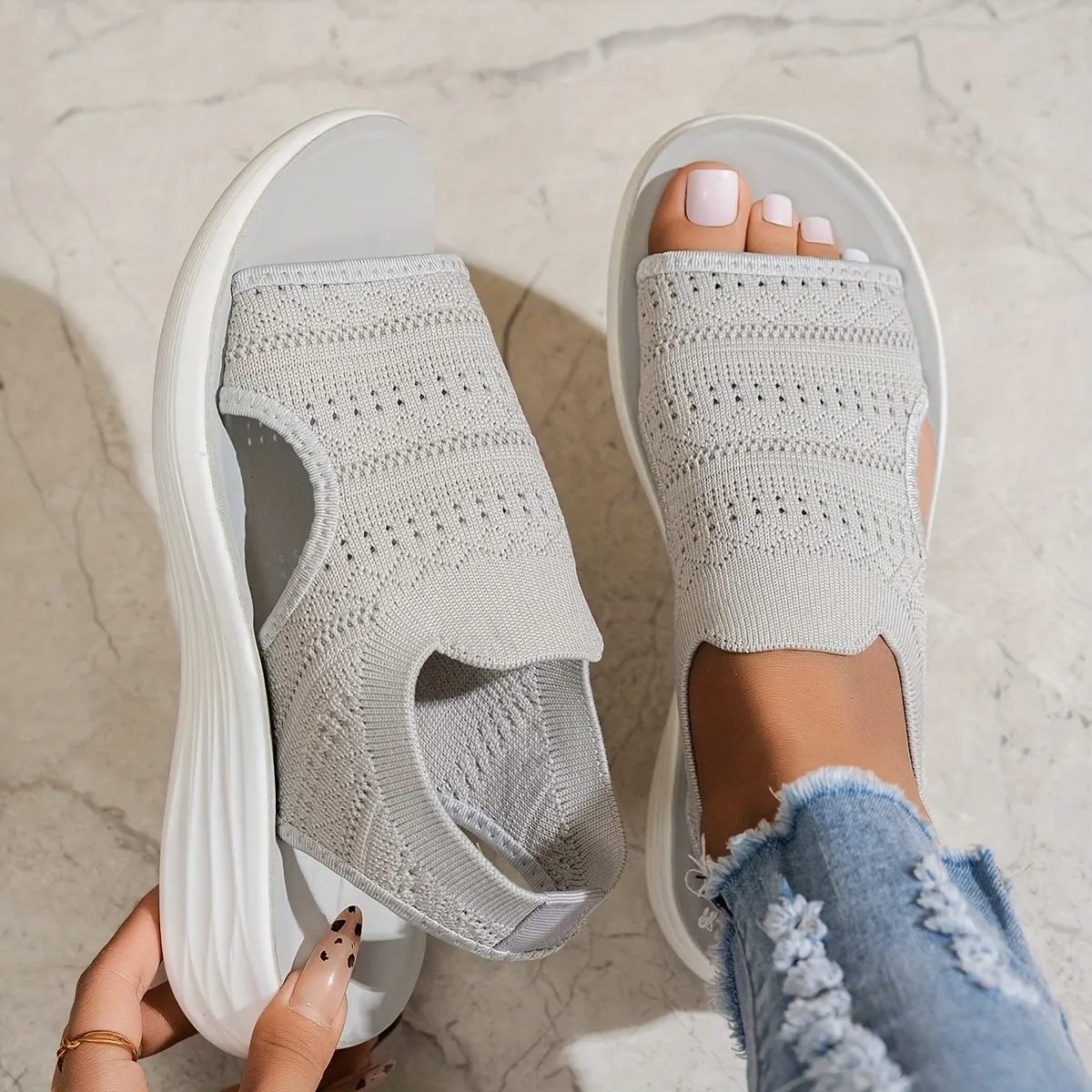 🔥Last Day 60% OFF - Orthopedic Slide Sport Sandals ( Buy 2 free shipping)