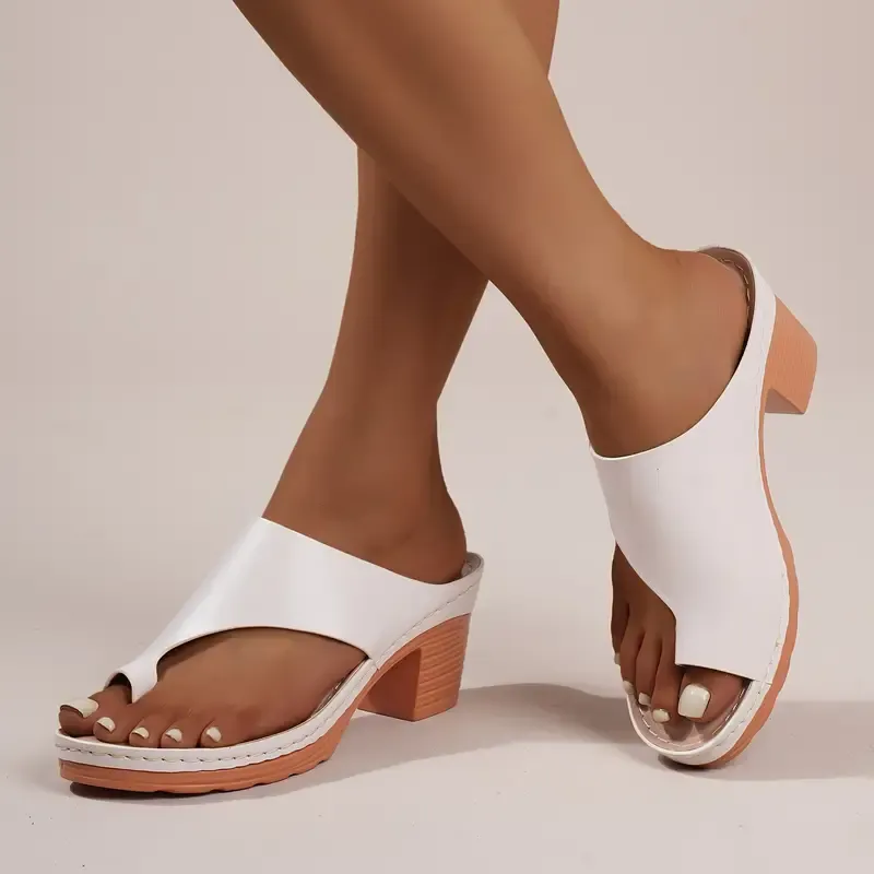 🔥Last Day Promotion 50% OFF - Women's Fashion Hollow High Heel Chunky Heel Sandals