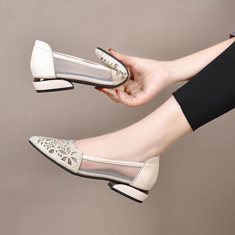 🔥LAST DAY 60% OFF - Women's Soft Sole Mesh Comfort Orthopedic Heels