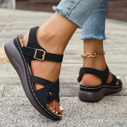 🔥LAST DAY PROMOTION 50% OFF - WOMEN'S PLATFORM ORTHOPEDIC SANDALS