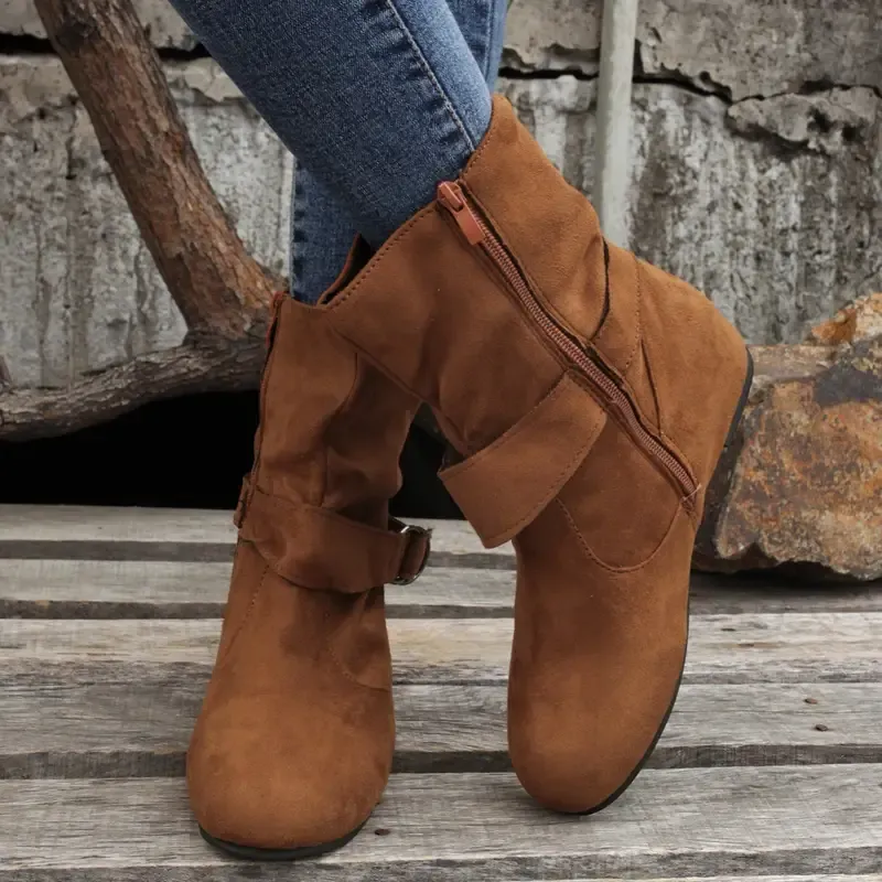 💖Winter Hot Sale 49% OFF💖Mid Calf Slouchy Boots for Women