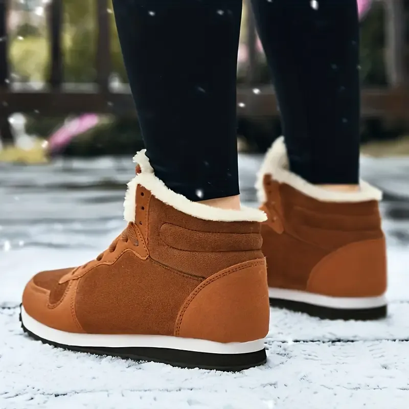 Women's Plush Cotton Sneakers