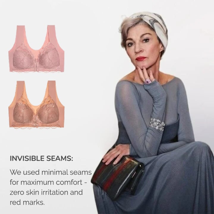 Front Closure 5D Shaping Wire-Free Support Bra