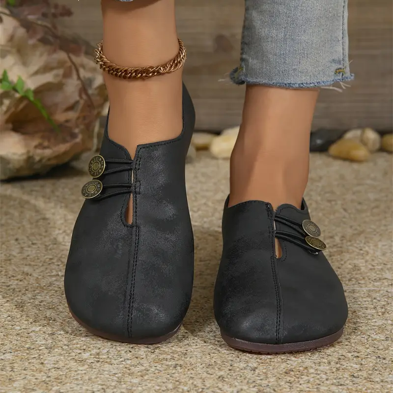   💖Last Day Promotion 60% OFF - Women's leather soft-soled non-slip shoes