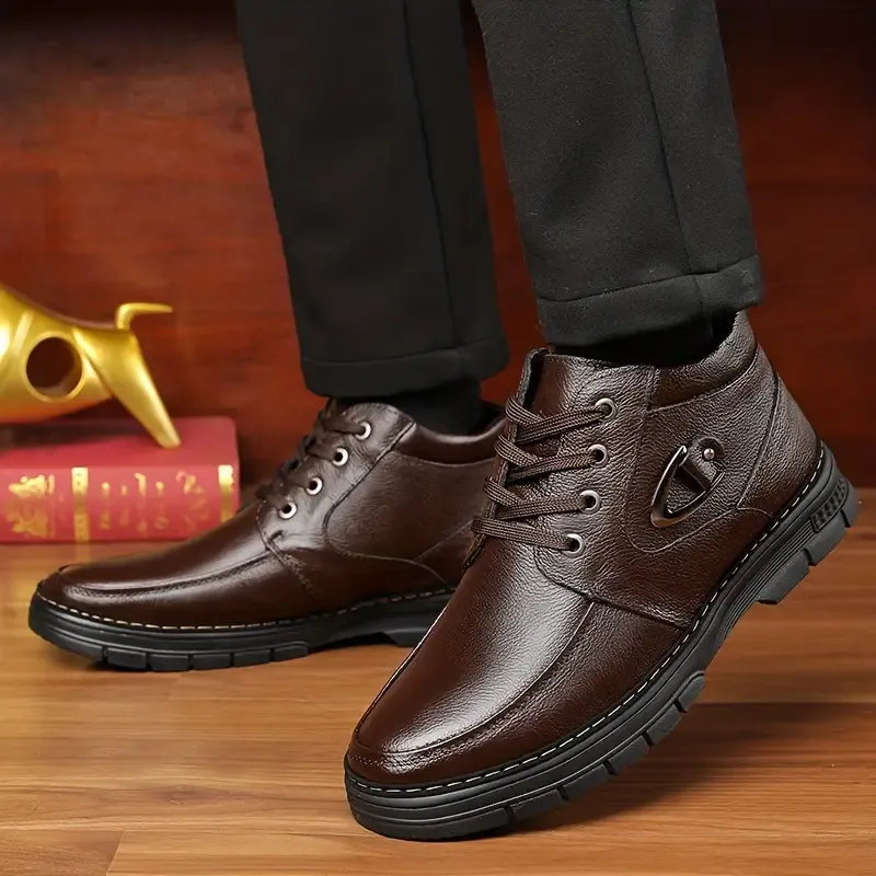 🔥LAST DAY 50% OFF🎁MEN'S COMFORTABLE ORTHOPEDIC LEATHER BOOTS