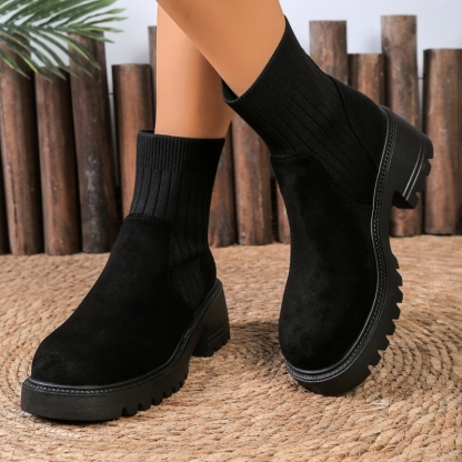 Women's Orthopedic Warm Snow Boots Waterproof Non-Slip Winter Fleece Shoes