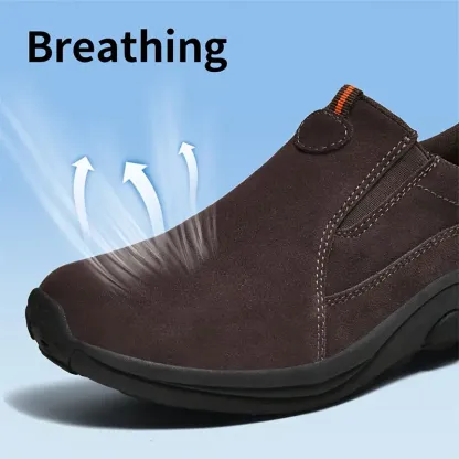 ⏰Last Day 45% OFF 🔥Men's Handmade Genuine Leather Orthopedic Outdoor Warm Snow Boots