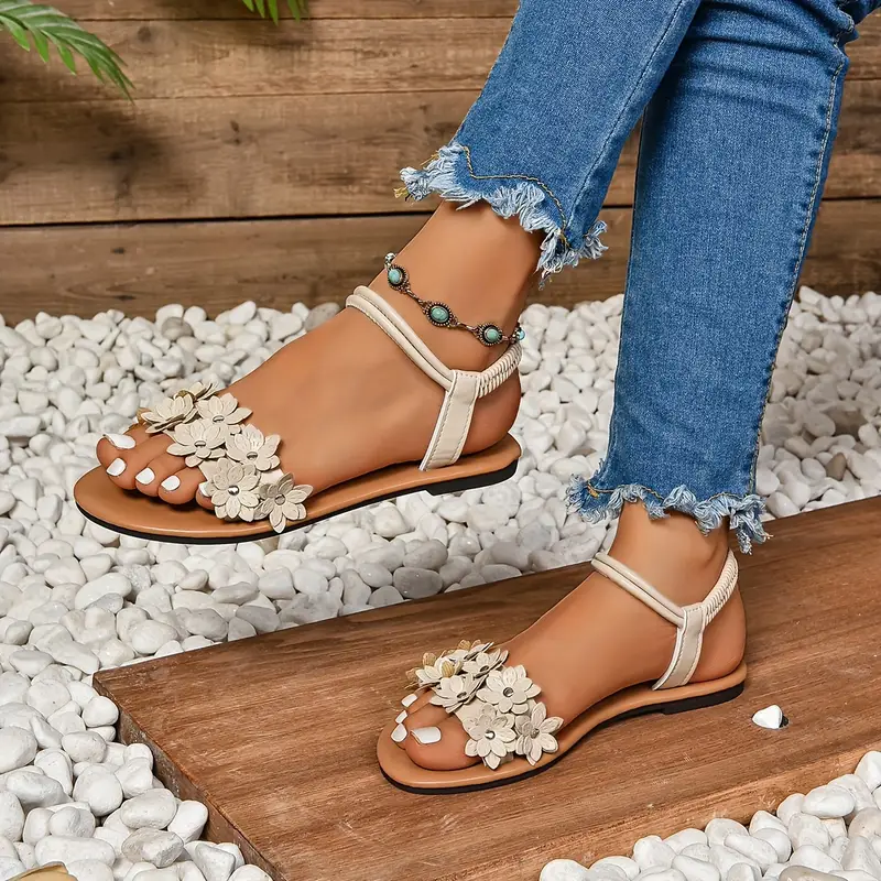 🔥Last Day Promotion 50% OFF - Women's Solid Color Elegant Sandals