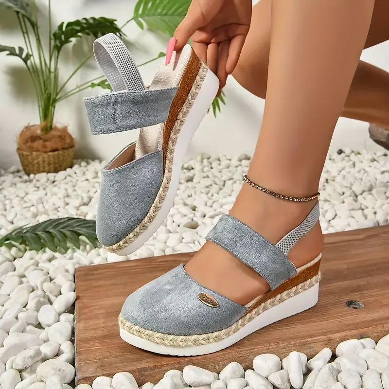 🔥LAST DAY PROMOTION 50% OFF - WOMEN'S LEATHER PLATFORM WEDGE ORTHOPEDIC SANDALS