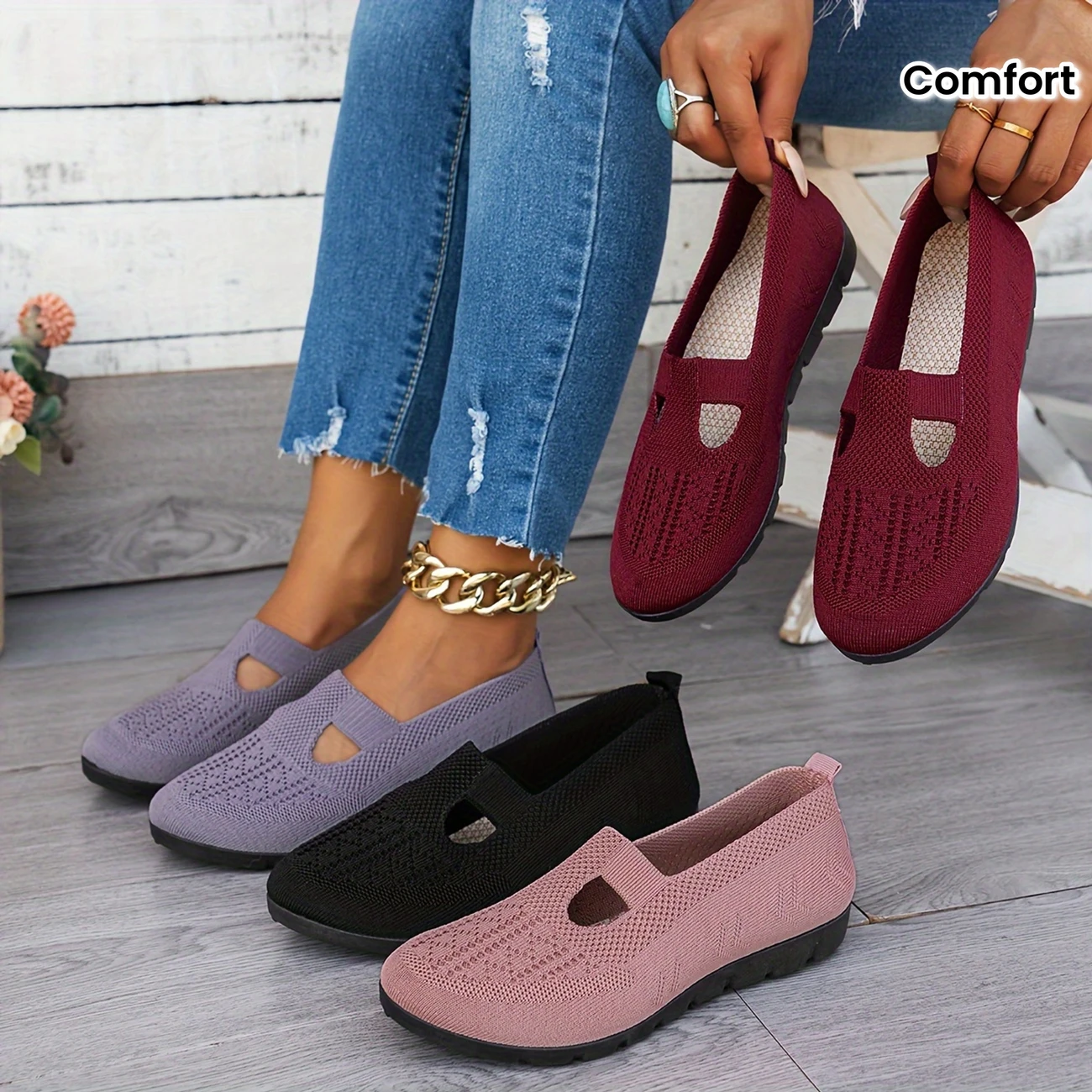 Soft Sole Breathable Comfy Shoes