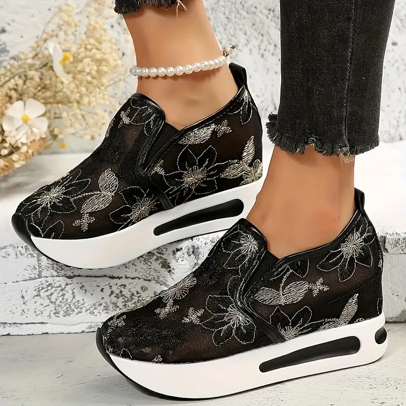 🔥LAST DAY PROMOTION 50% OFF - Women's Sequined Mesh Orthopedic Sneakers