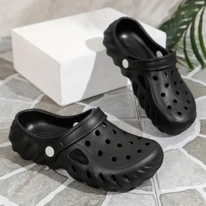 Indoor & Outdoor Solid Color Lightweight Anti-Slip EVA Slide Shoe