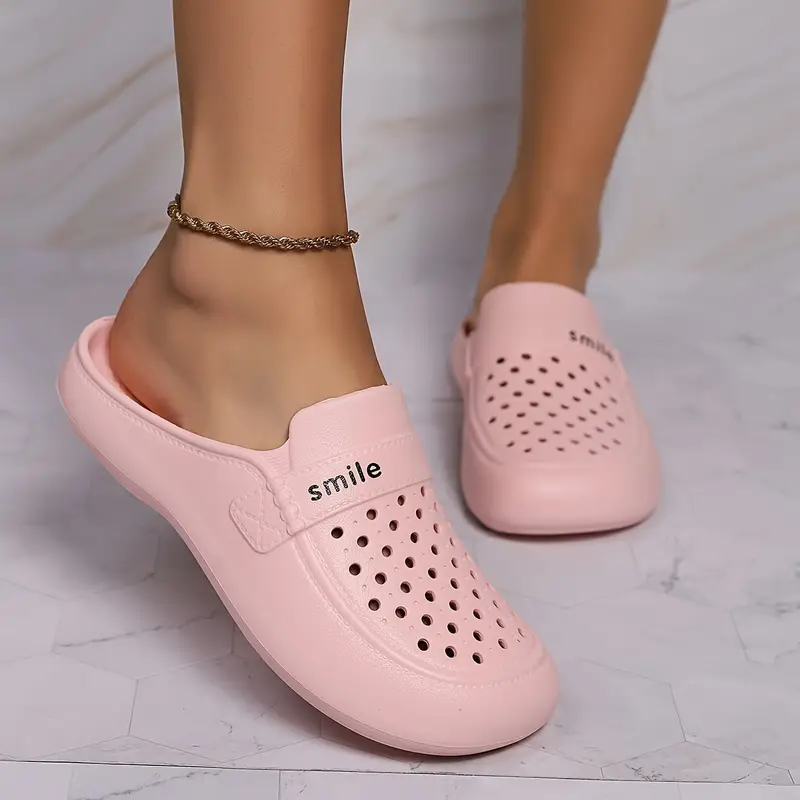 Indoor & Outdoor Solid Color Lightweight Anti-Slip EVA Slide Shoe