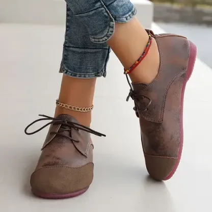 💖Last Day Promotion 60% OFF - Women's Leather Soft-soled Non-slip Shoes