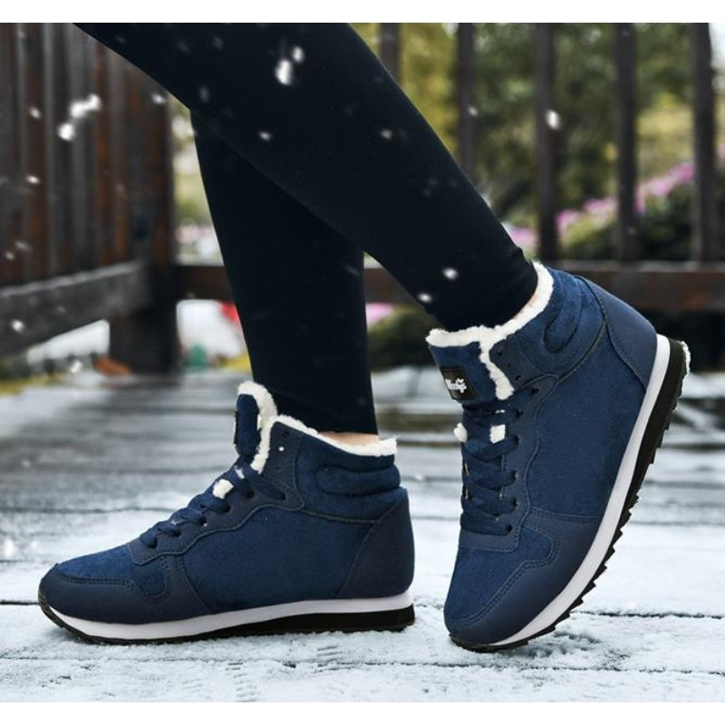 Women's Plush Cotton Sneakers