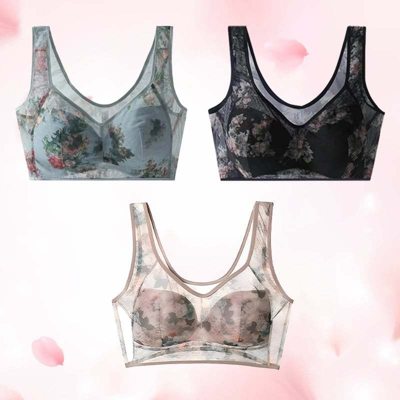 🔥LAST DAY BUY 1 GET 3 PACKS🔥Comfortable lace bra without buttons