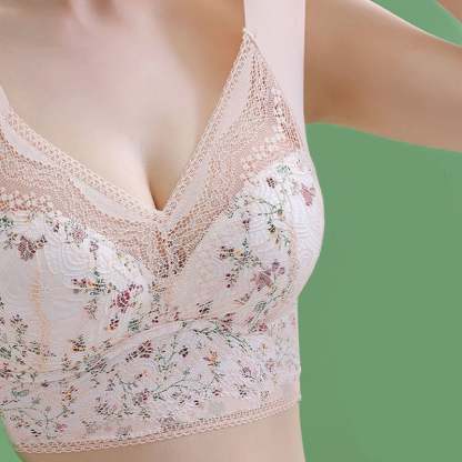 ❤️Plus Size Seamless Push Up Wireless Bra