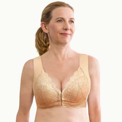 Front Closure 5D Shaping Wire-Free Support Bra