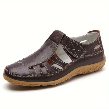 🔥Prime day 60% OFF - Leather Orthopedic Loafers (Buy 2 can free shipping)