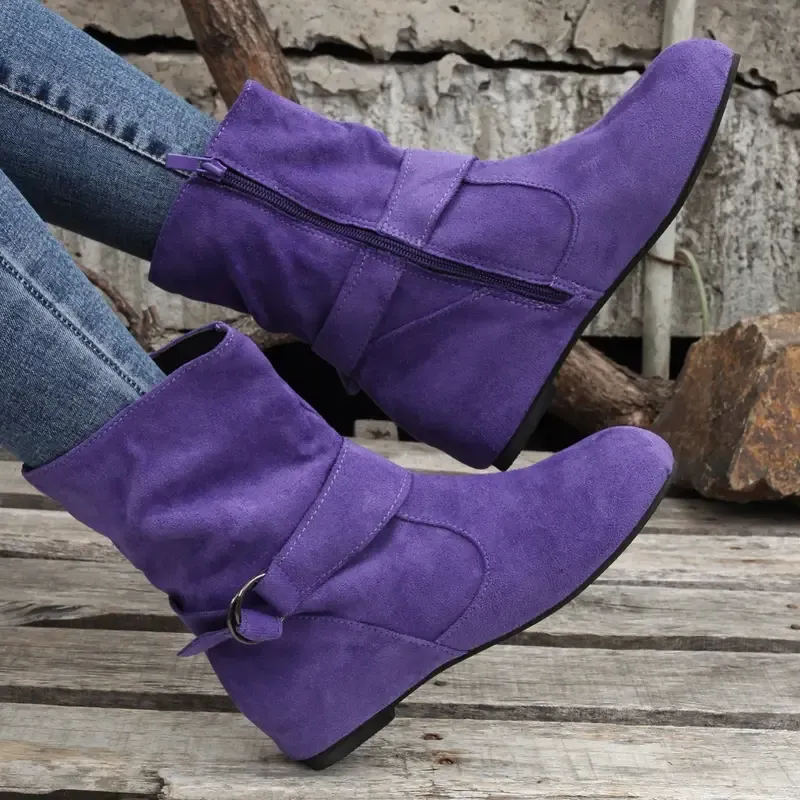 💖Winter Hot Sale 49% OFF💖Mid Calf Slouchy Boots for Women